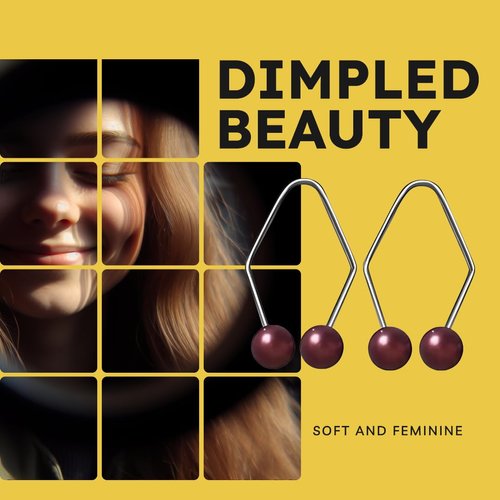 6pcs Dimple Makers For Cheeks, Dimple Trainer For The Face, Mask Maker, Facial Care& Exerciser, Face Lift, Personal Skin Care tools,Develop Natural Dimples devices Gifts for wowen