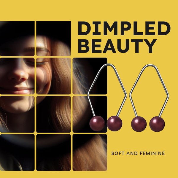 6pcs Dimple Makers For Cheeks, Dimple Trainer For The Face, Mask Maker, Facial Care& Exerciser, Face Lift, Personal Skin Care tools,Develop Natural Dimples devices Gifts for wowen
