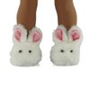 Emily Rose 18 Inch Doll Clothes and Accessories | 18" Doll Fluffy Easter Bunny Slippers Accessory | Compatible with American Girl Dolls