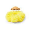 BT21 Dream of Baby SHOOKY Character Scrunchie Elastic Hair Tie Band Accessories for Women and Girls, Yellow/Brown