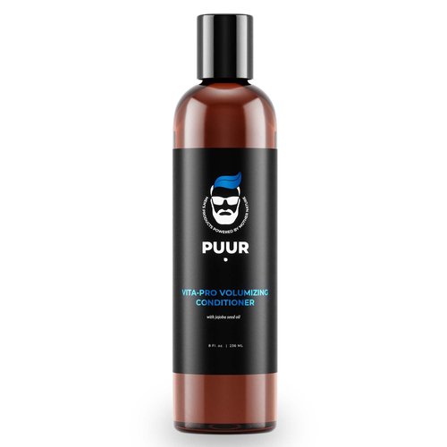 PUUR Vita Pro 8 oz Volumizing Men's Conditioner for Soft and Healthy Hair, Sulfate Free Conditioner for Healthy Hair