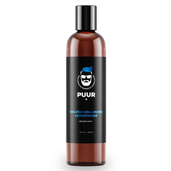 PUUR Vita Pro 8 oz Volumizing Men's Conditioner for Soft and Healthy Hair, Sulfate Free Conditioner for Healthy Hair