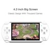 Handheld Game Console 4.3 inch Retro Handheld Games Consoles, Support MP3 Music, MP4 Movie Stopwatch (White)