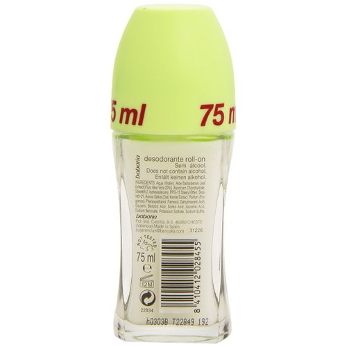 Babaria Naturals Aloe Vera 24hr Roll-on Deodorant 75ml