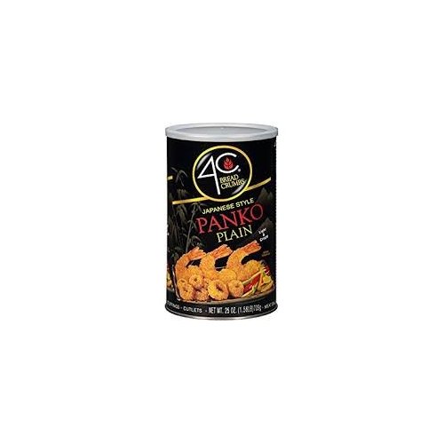 4C Japanese Style Panko Plain Light & Crispy Bread Crumbs (( 1 can) (25oz)