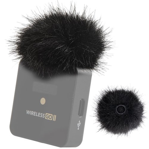 YOUSHARES 2PCS Wind Muff for Rode Wireless Go 2 Dual Channel Wireless System, Pop Filter Designed for Rode Wireless Go II - Rode Go 2 Mic Accessories