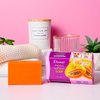 DISAAR Beauty Papaya Saffron Soap Bar Anti-Aging Anti-Oxidation Moisture Foam Repair Skin Care 120g / 4.23oz