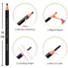 6 Piece Black Colour Waterproof Eyebrows Pencil Tattoo Makeup And Microblading Supplies Kit-Permanent Eye Brow Liners In Waterproof Eyebrow Pencils Peel - Brow Pencil Set For Marking