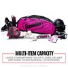 Franklin Sports Youth Baseball + Softball Bat Bag - Boys + Girls Tee Ball, Softball + Baseball Bag for Kids - Junior Bat + Equipment Bag - Pink