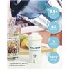 Wamery Certified Alkaline Water Filter Replacement Fits Brita Pitcher Cartridges 3-Pack, Increases Water pH.