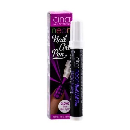 Cinapro Nail Creations - Nail Art Pen - Neon Static Purple