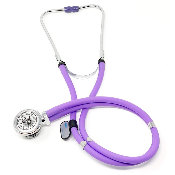 EMI Sprague Rappaport Dual Head Medical Stethoscope - Lilac #112 Perfect for Nurses