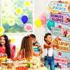Gejoy 20 Pieces Candyland Party Decorations Candyland Trunk or Treat Car Decorations Kit Candyland Backdrop Signs for Halloween Christmas Party Decor (Cardstock)