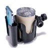 Wheelchair Cup Holder,2 in 1 Universal Stroller Cup Holder Attachment,Bike Cup Holder for Adult Bikes, Cup Holder for Stroller Walker Bike Motorcycle Scooter Bicycle