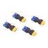 BDHI 4pcs Male EC3 to XT60 / XT-60 Female Adapter for LiPO Battery Tacon(B110-4)