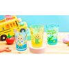 Zak Designs CoComelon Nesting Tumbler Set Includes Durable Plastic Cups with Variety Artwork, Fun Drinkware is Perfect for Kids (14.5 oz, 4-Pack, Non-BPA)