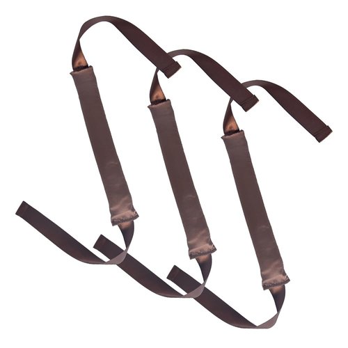 GeRRiT 3 PCS Heatless Hair Curler Set Soft Silk Curling Rod with Long Ribbon Heatless Hair Rollers Satin No Heat Hair Curls Overnight Sleep in Hair Curlers for All Hair Types DIY Hair Tool, Brown