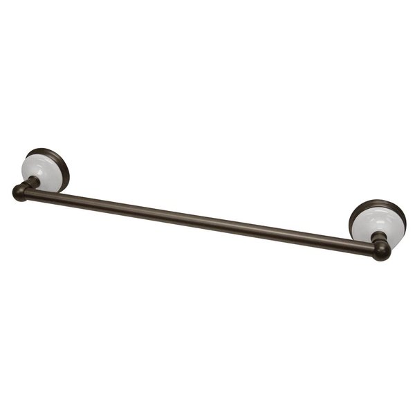 Kingston Brass BA1112ORB Victorian 18-Inch Towel-Bar, Oil Rubbed Bronze