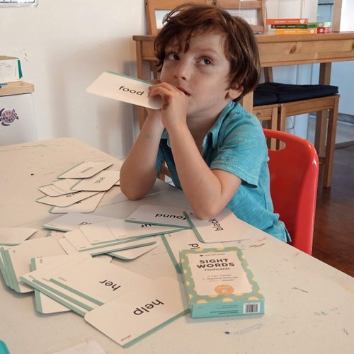 Think Tank Scholar K Sight Words Flash Cards (Kindergarden) Pack 100+ Dolch & Fry (High Freqency) Flashcards - Learn to Read, Learning Kids Ages 4 5 6 7 Homeschool Classroom Elementary School