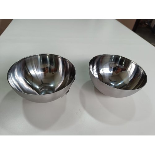 Ikea Stainless Steel Serving Bowl (2 Pack) 5" Blanda Blank