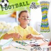 20 Set Basketball Pencils Soccer Pencils and Basketball Erasers Soccer Erasers Sport Pencils Sports Ball Pencil Erasers Fun Erasers Kids for Themed Birthday Party Favors (Soccer)