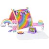 Sunny Days Entertainment Honey Bee Acres Rainbow Ridge Sweet Dreams Pajama Party – 15 Piece Dollhouse Playset with Exclusive Unicorn Figure | Pretend Play Toys for Kids