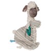Mary Meyer Putty Lovey Snuggy Nuggles Soothing Baby Security Blanket with Teething Ring, 13-Inches, Lamb