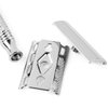 Qshave - Men or Women Short Handle Classic Double Edge Lighter Travel Safety Shaving Razor, 1 Pc