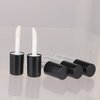 COSIDEA 26pcs Empty Black 0.8ml mini lip gloss tubes Sample size lipgloss containers for sample sack lip oil DIY