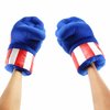 Superhero Gloves for Kids Boxing Gloves Smash Hands Big Soft Plush Hero Fists,Superhero Toys for Boys Girls, Role Play Costume Birthday Gift for Toddlers Kids Age 3+(Blue)