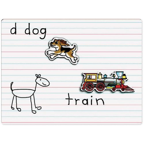 PlayMonster Lined Magnetic Dry-Erase Board