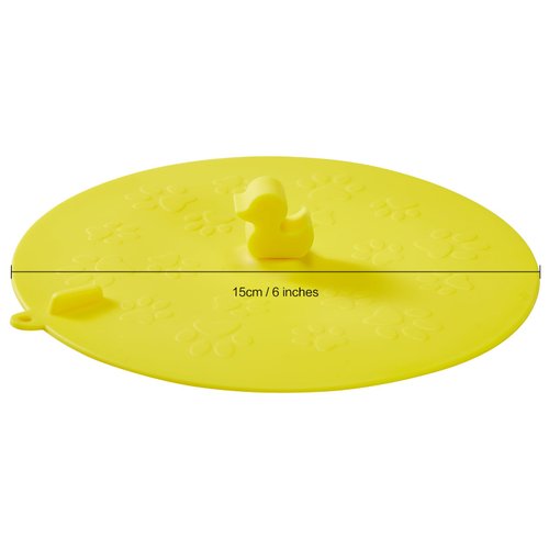 XXLDZSW Yellow Duck Bath Tub Stopper Set - 2 Pack Universal Silicone Bath Plug Drain Covers for Bathroom Sink and Bathtub - Cute and Practical Bathtub Drain Stopper and Floor Drain Cover Combo