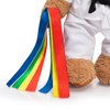 HollyHOME Karate Bear Stuffed Animal Teddy Bear in Karate Uniform Unique Toy Gifts for Kids and Karate Lovers Holiday Birthday Valentine 16 inches