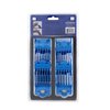 Supreme Trimmer Magnetic Guide Combs for Clippers | CMG100 Hair Clipper Guards, 10 Cutting Lengths | Blue