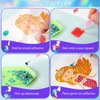 Zonon Gem Diamond Painting Kit for Kids, 26 Pieces Diamond Painting Stickers with DIY Painting Tools to Create Your Own Magical Stickers Cute Art and Crafts for Girls Boys