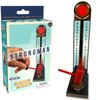 Desktop Strongman Game Mini Desk Game - Desktop Games Mini Strong Man - Classic Carnival, Table Top Strongman Game - Authentic Ringing Bell, Challenging & Fun, Test Your Strength - for Anywhere Play