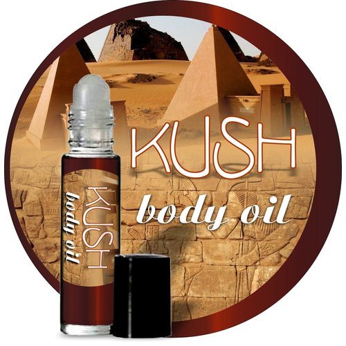 Kush Type Perfume Fragrance Oil Body Oil 1/3 oz roll on Glass Bottle Uncut