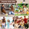 HWWR Karaoke Machine for Kids Adults, Mini Karaoke Machine with 2 Wireless Microphones & LED Lights for Home Party, Bluetooth Speaker Toys for Kids, Christmas Birthday Gifts for Girls Boys Ages 3-12+