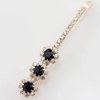 4 PCS Women Lady Crystal Hairpins Rhinestone Elegant Flower Hair Snap Clip Hair Pin Clamps Accessories Bobby Pin Headwear