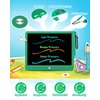 KOKODI 12 Inch LCD Writing Tablet with Anti-Lost Stylus Erasable Doodle Board Colorful Toddler Drawing Pad Car Travel School Games Toys for 3 4 5 6 7 8 Kids Birthday Gift for Girls Boys Adults Green