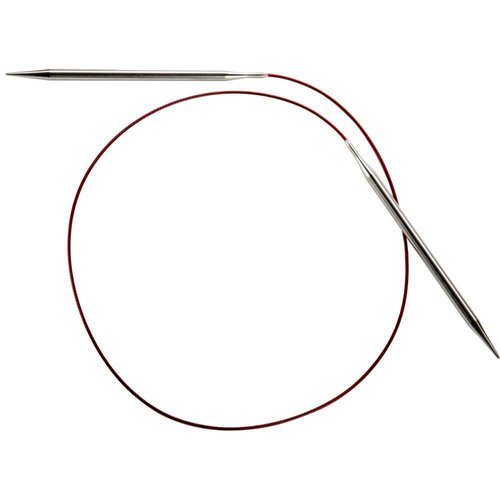 ChiaoGoo Red Lace Circular 32 inch (81cm) Stainless Steel Knitting Needle Size US 1 (2.25mm) 7032-1
