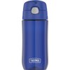 THERMOS FUNTAINER 16 Ounce Plastic Hydration Bottle with Spout, Blueberry