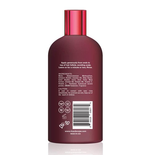 Ricardo Rojas Haircare Hydrate De Coco Nourishing Conditioner | Yerba Maté Extract, Coconut Oil and Sunflower Oil | Natural Biotin and Silicon | Deeply Repairing for All Hair Types | 10 fl oz/296 mL