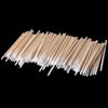 500Pcs Pointed Cotton Swabs Wooden Handle Makeup Health Medical Ear Jewelry Clean Sticks Buds Tips