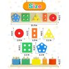 Zartores Montessori Toys for 1 2 3 Year Old Boys Girls Toddlers, Wooden Sensory Toys for Ages 2-4 0-2, 1 2 Year Old Boy Girl Birthday Gifts, Educational Toddler Learning Puzzles Toys