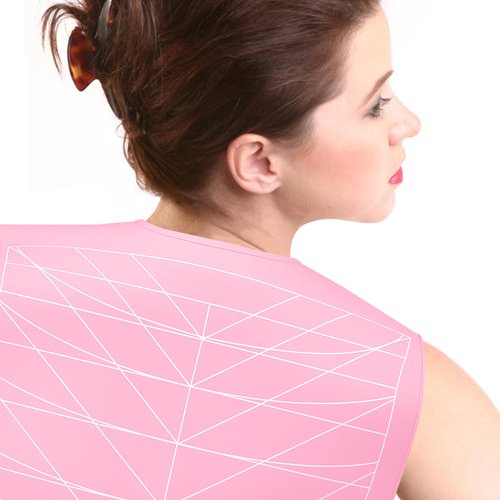 KUNBEIEN Hair Dye Collar, Salon Hairdressing Hair Cutting Cape, Styling and Hair Cutting Salon Supplies, Waterproof Silicone Neck Guard(Pink)