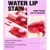Easilydays Lip & Cheek Stain, 2 In 1 Blusher & Lip Water Tint Makeup, Matte Velvet Watery Tint Lip Gloss, Waterproof Long Lasting Lip Stains, Vivid Color Lip Stain Moisturizing Lightweight Lip Glaze for Women Pink Makeup (#01)