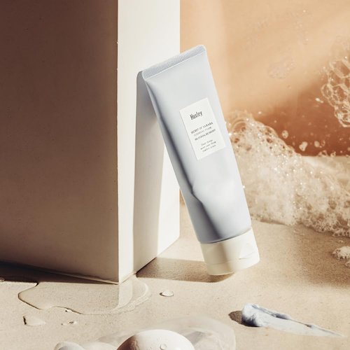 Huxley Secret of Sahara Cleansing Foam: Be Clean, Be Moist 5.29 oz / 150g | Cleansing Gentle | Korean Skin Care | Daily Cleanser with Gentle Foam |