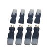 AFDHGS 8pcs Big Tamiya Style to Deans T Style Plug Female Male Adapter Connector for RC FPV Drone Car Truck Lipo NiMH Battery Charger ESC Parts