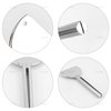 AUEAR, Stainless Steel Toothpaste Squeezer Tube Squeezers Key Squeezer Silver Squeezer for Home Toothpaste Hair Dye (Set of 4)